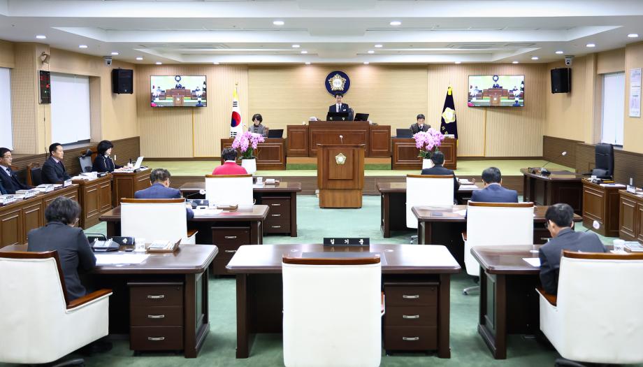 제317회 임시회 제4차 폐회